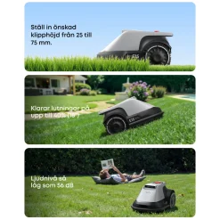 Eufy E15 Robotplæneklipper - Grå