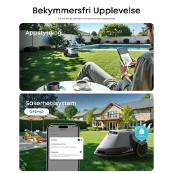 Eufy E15 Robotplæneklipper - Grå