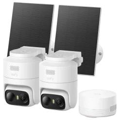 Eufy eufyCam C37 overvågningskamera + HomeBase Mini, 2-pak