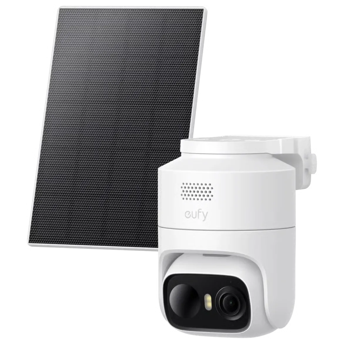 Eufy eufyCam C37 udendørskamera med solpanel, Hvid