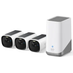 Eufy EufyCam E40 3-kamera kit med HomeBase S380