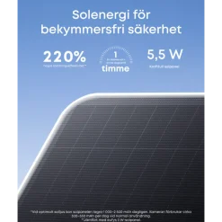 Eufy eufyCam S4 overvågningssystem med solpanel, 2-pak