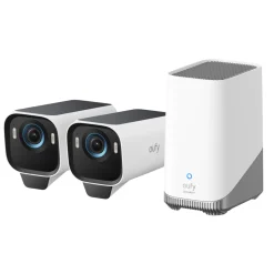 Eufy EufyCam S3 Pro kit med solpanel 2 kameraer