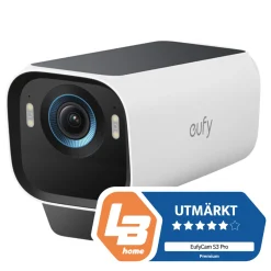 Eufy EufyCam S3 Pro med solpanel Ekstra kamera 1-pakke