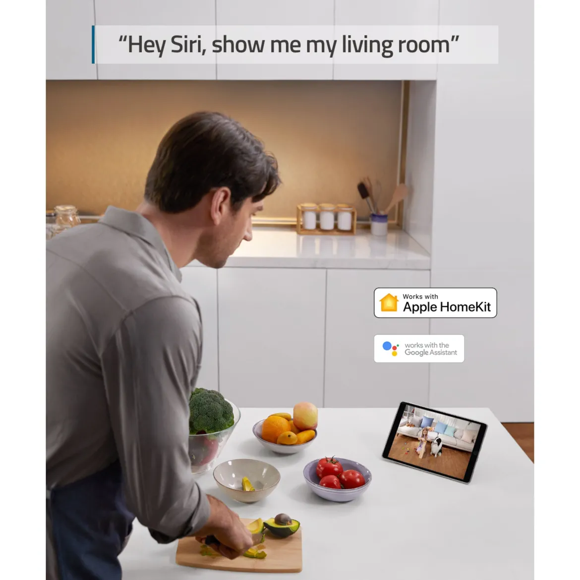 Eufy Indendørs kamera 2K Pan & Tilt