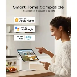 Eufy SoloCam E42 4K overvågningskamera, 2-pak med HomeBase S380