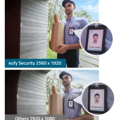 Eufy Video dørklokke 2K tilføjelse