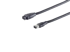 Firewire 800-kabel 9-pin til 6-pin - 1 m