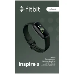 Fitbit Inspire 3 Aktivitetsarmbånd - Sort/Midnight Zen