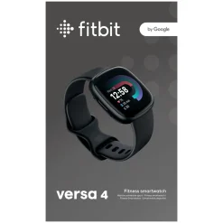 Fitbit Versa 4 Aktivitetsur - Sort/Graphite