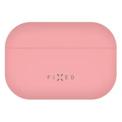 Fixed Silkeagtigt silikoneetui til Apple AirPods Pro 3 - Rosa