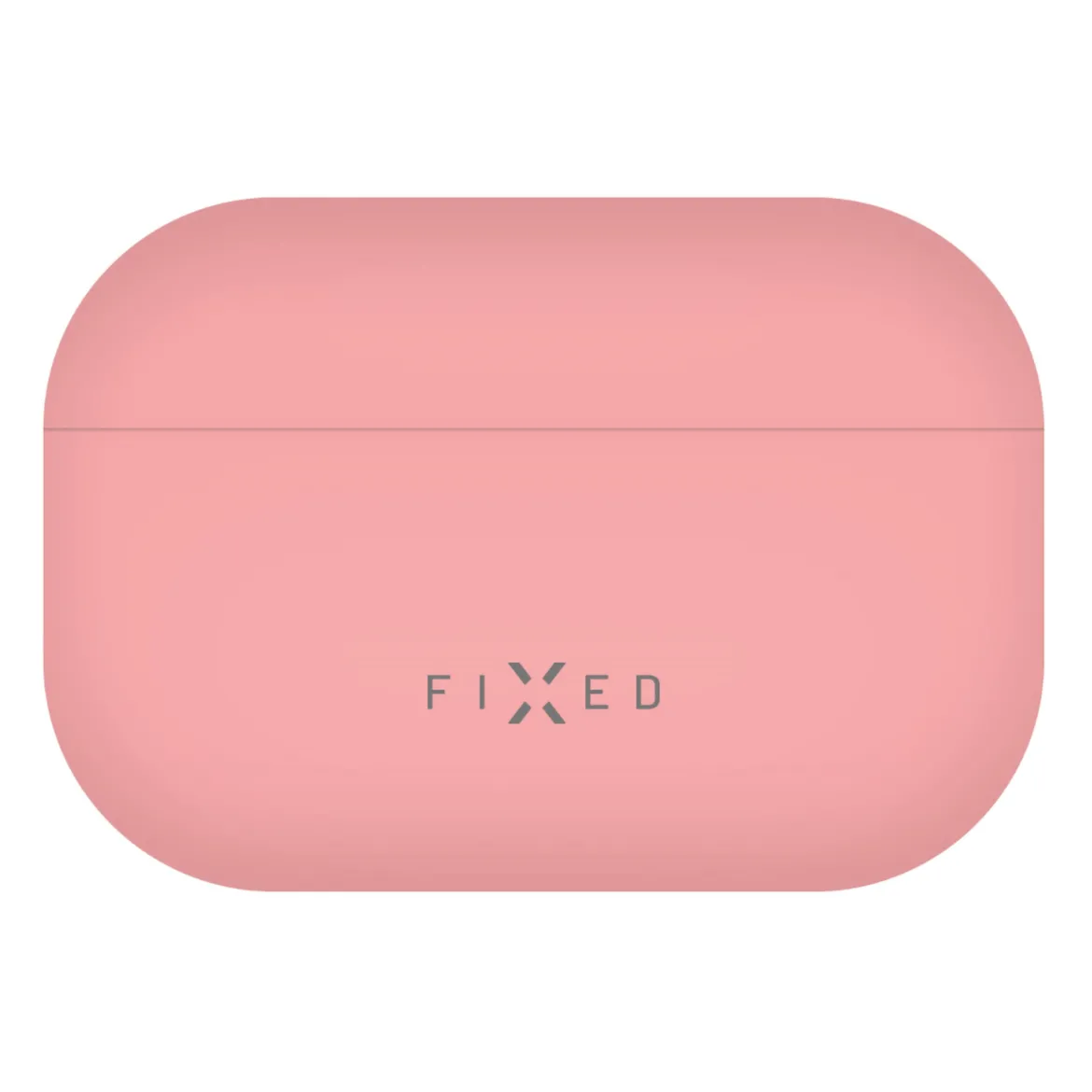 Fixed Silkeagtigt silikoneetui til Apple AirPods Pro 3 - Rosa