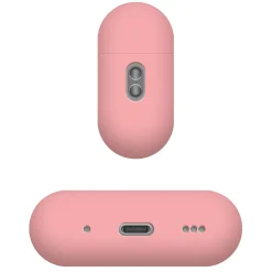 Fixed Silkeagtigt silikoneetui til Apple AirPods Pro 3 - Rosa