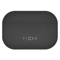 Fixed Silkeblød silikoneetui til Apple AirPods Pro 3 - Sort