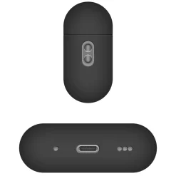 Fixed Silkeblød silikoneetui til Apple AirPods Pro 3 - Sort