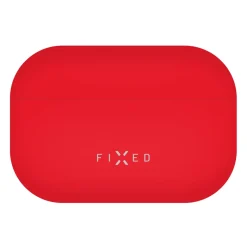 Fixed Silkeblødt silikoneetui til Apple AirPods Pro 3 - Rød