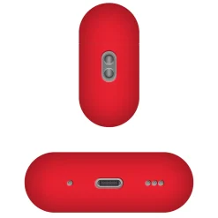 Fixed Silkeblødt silikoneetui til Apple AirPods Pro 3 - Rød