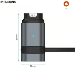 Fixed USB-C-ladeadapter til Garmin