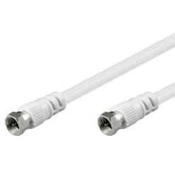F-kabel Hvid - 1,5 m