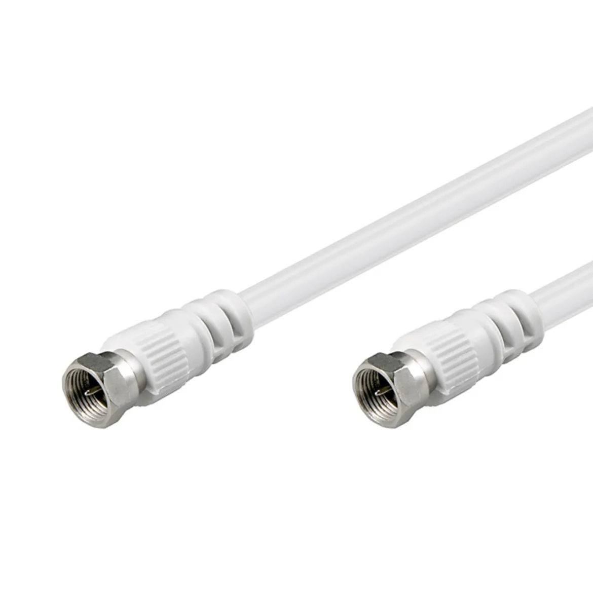 F-kabel Hvid - 15 m