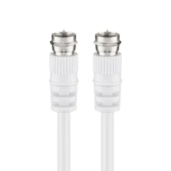 F-kabel Hvid - 15 m