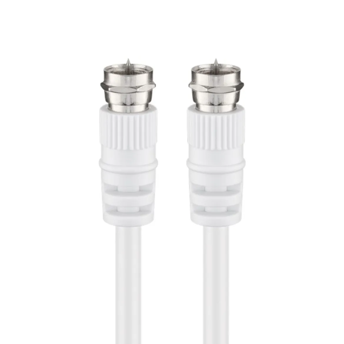 F-kabel Hvid - 15 m