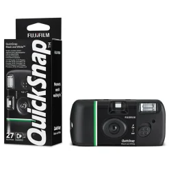 Fujifilm QuickSnap Black and White engangskamera, 27 billeder