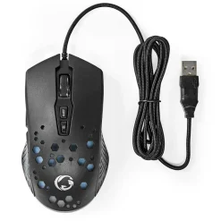Gaming Mus med RGB-lys - 7 programmerbare knapper