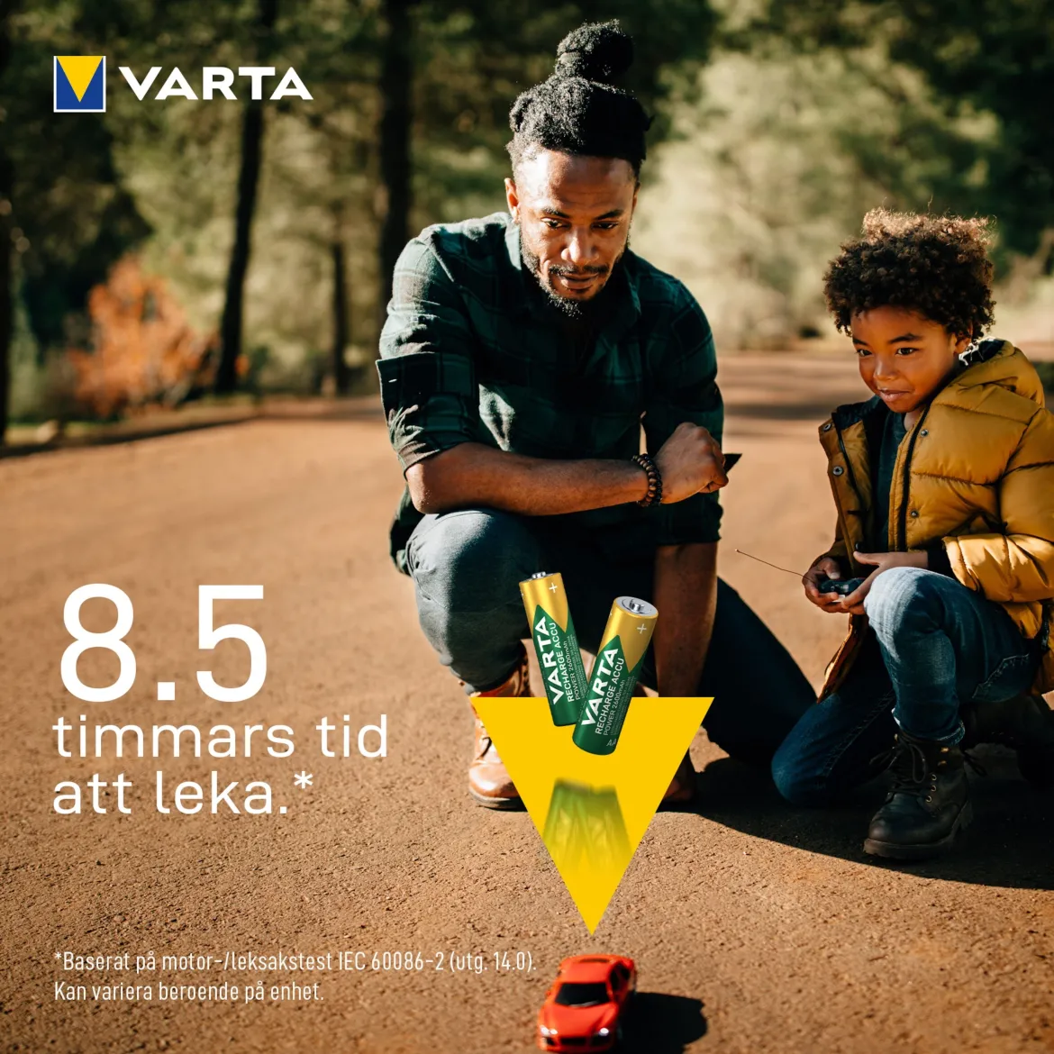 Genopladelige AA-batterier Varta Recharge Accu 2600 mAh - 4-pak