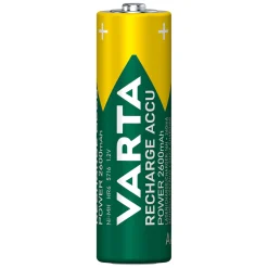 Genopladelige AA-batterier Varta Recharge Accu 2600 mAh - 4-pak