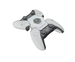 Gioteck AC-2 Ammo Clip opladningsdock til 2 PS5 DualSense-controllere