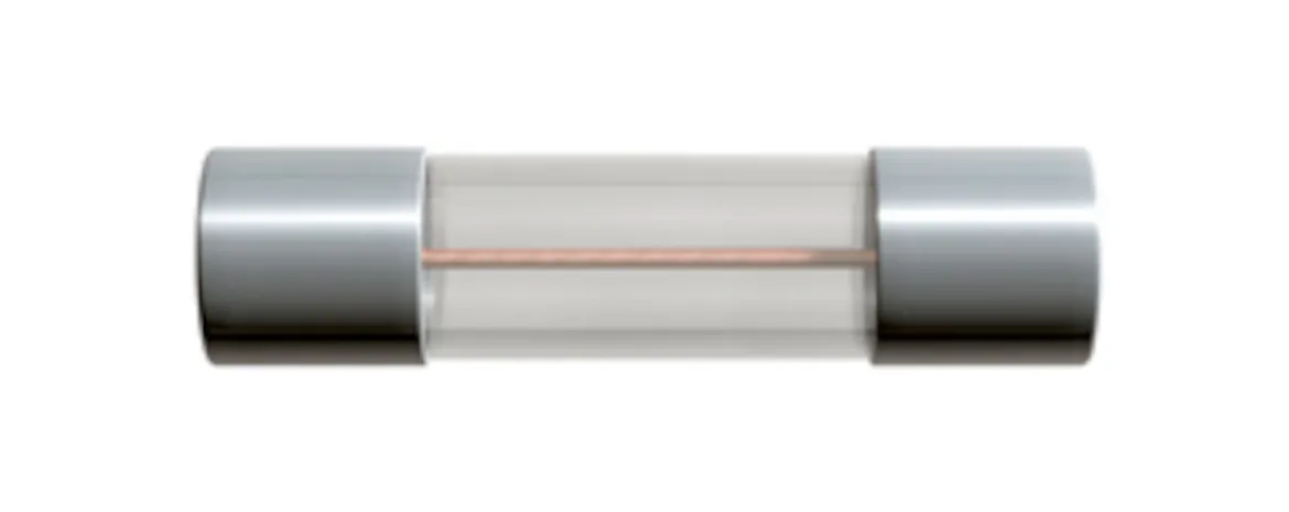 Glasrørssikring 5x20 mm 2,5 A - Træg (T) 10-pakke