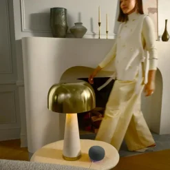 Google Home Speaker – smart højttaler med Gemini, Porcelain