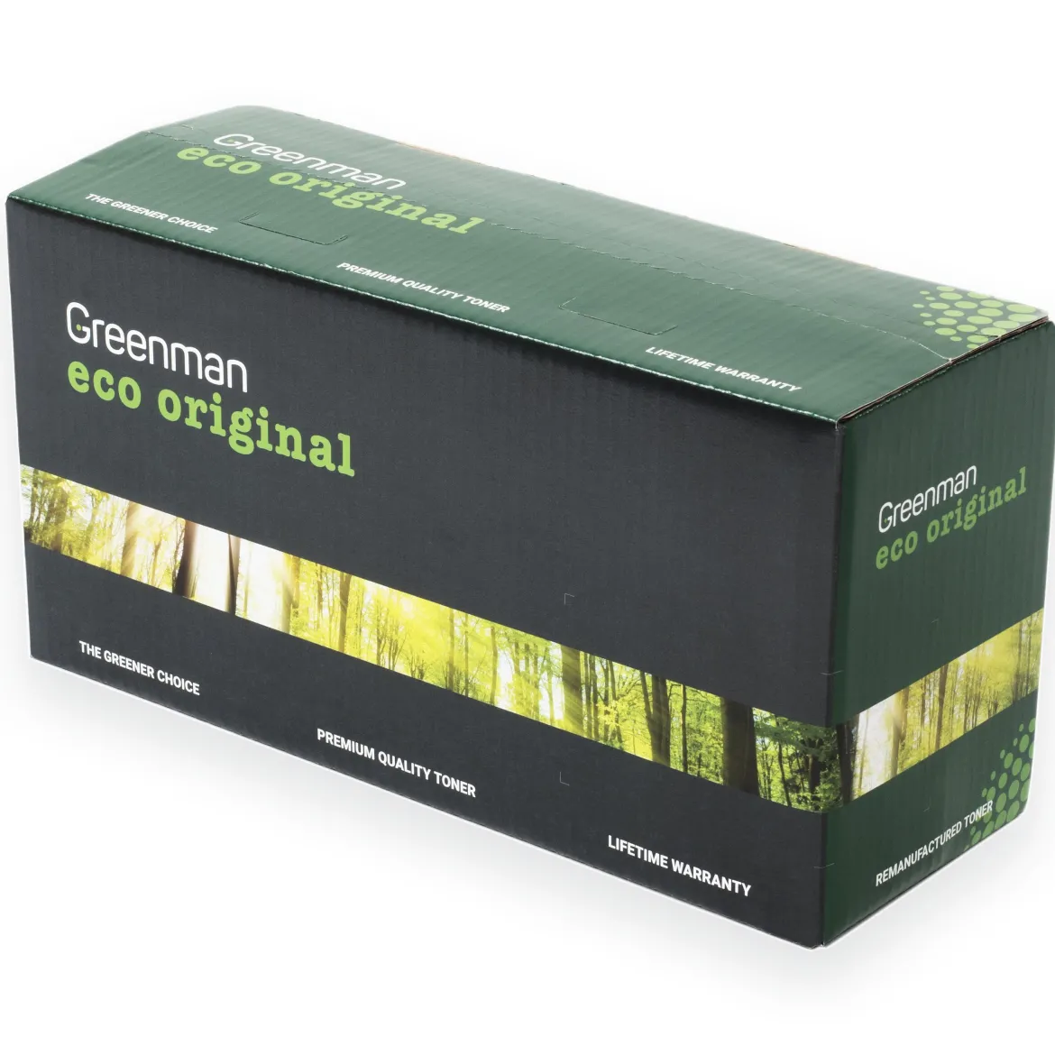 Greenman Patronen svarer til Brother TN-2220 Sort.