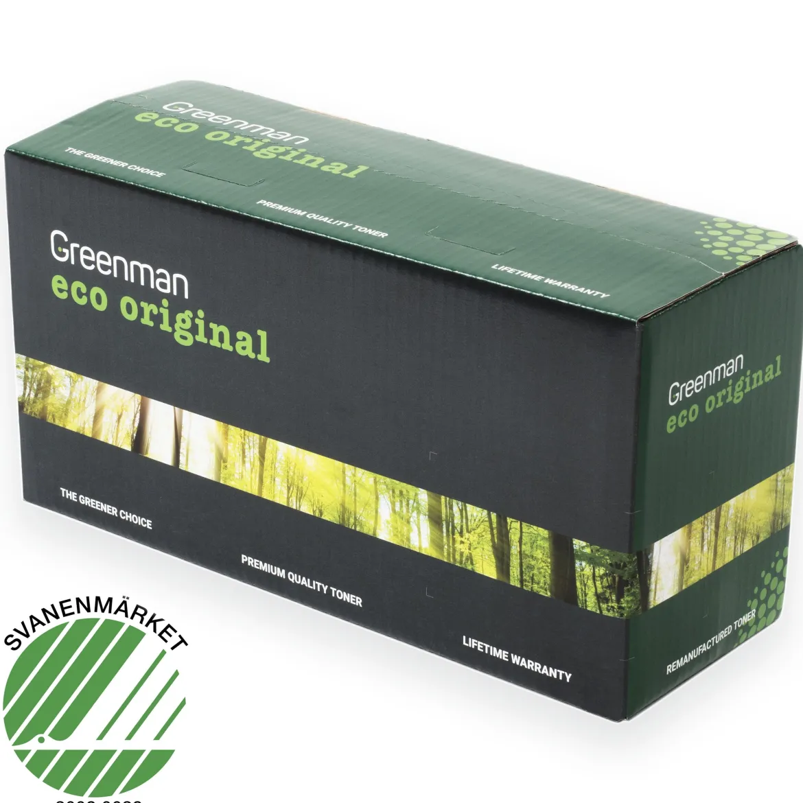 Greenman Patronen svarer til HP 78A Sort