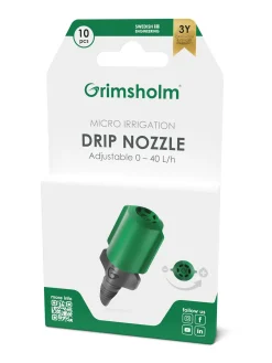 Grimsholm Justerbart Drypmundstykke - 0-40 L/t