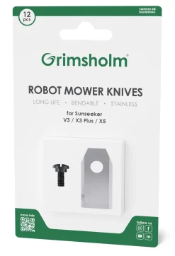 Grimsholm Knive og Skruer til Sunseeker V3/X3+/X5 - 12-pak