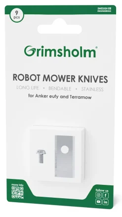 Grimsholm Knive og Skruer til Anker Eufy/Terramow - 9-pak