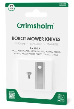 Grimsholm Knive og Skruer til Stiga A/B - 12-pak