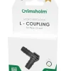 Grimsholm L-kobling 13 mm, 1/2", 2-pak