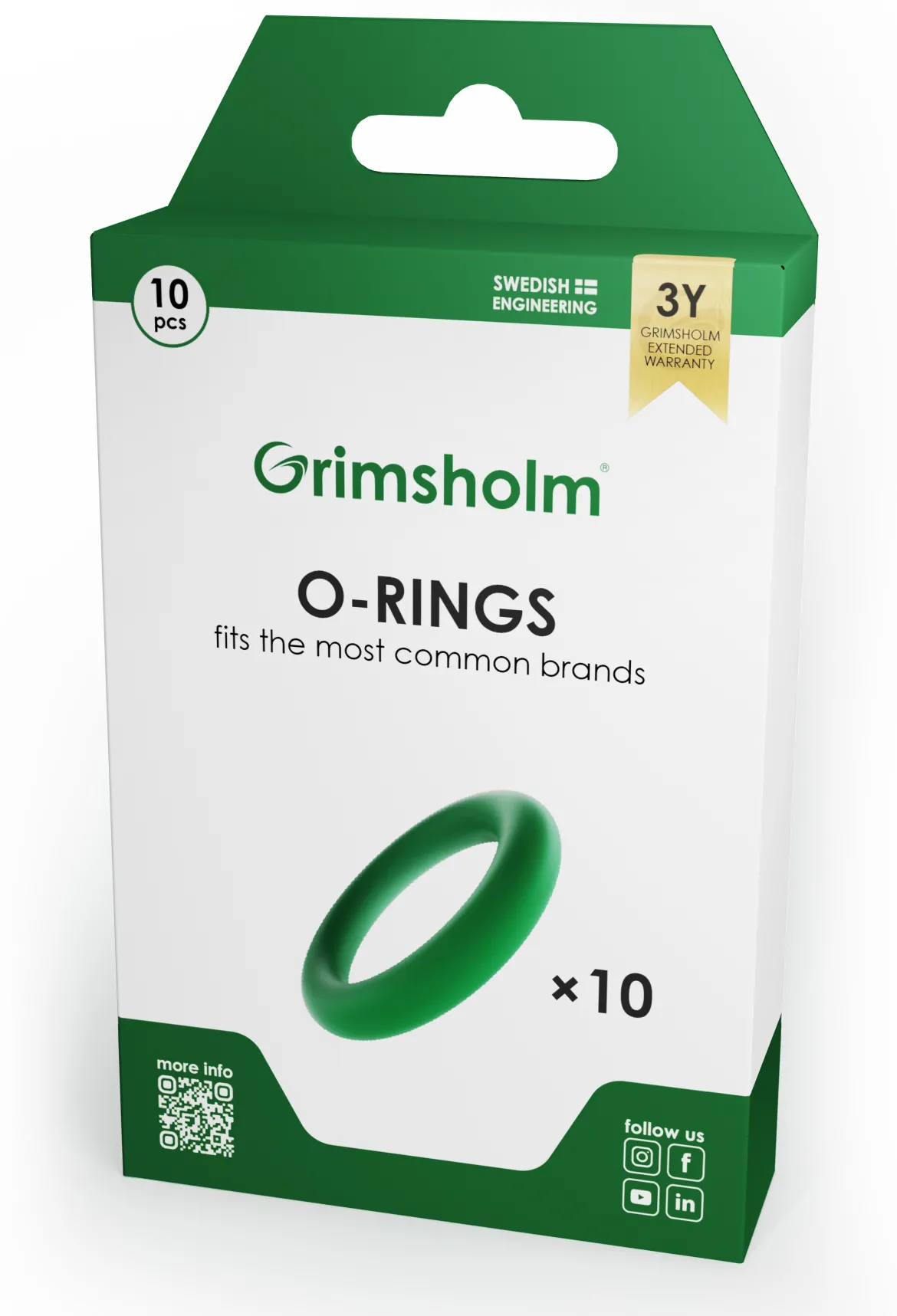 Grimsholm O-ring til 1/2" Kobling