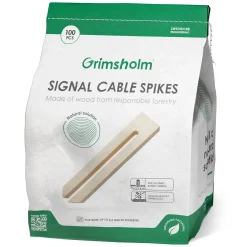 Grimsholm Træspyd til Signalkabel - 100-pak