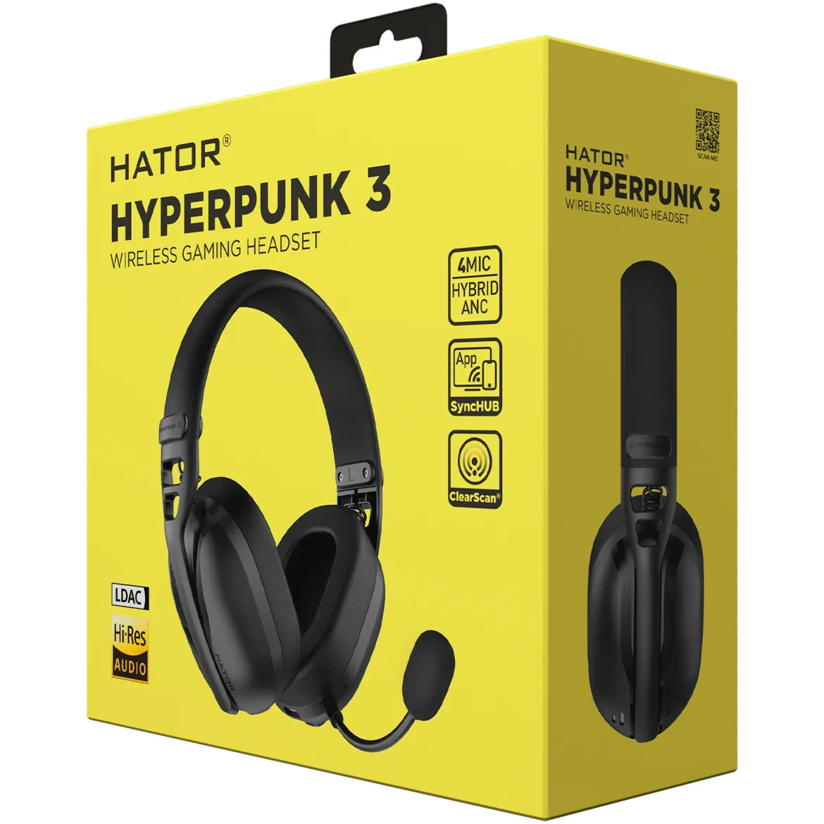 HATOR Hyperpunk 3 Wireless trådløst gamingheadset