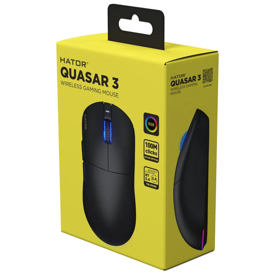 HATOR Quasar 3 Wireless trådløs gamingmus
