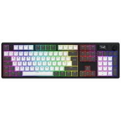HATOR Skyfall 100 Pro trådløst gaming-tastatur, Hvid