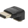HDMI-vinkeladapter - Nedadvendt