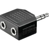 headsetsplitter til 3,5 mm stik