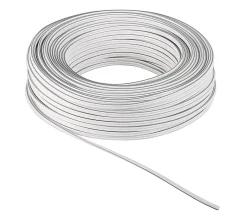 Højttalerkabel 4 mm² Hvid - 25 m