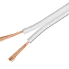 Højttalerkabel 0,75 mm² Hvid - 25 m