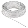 Højttalerkabel 4 mm² Hvid - 50 m